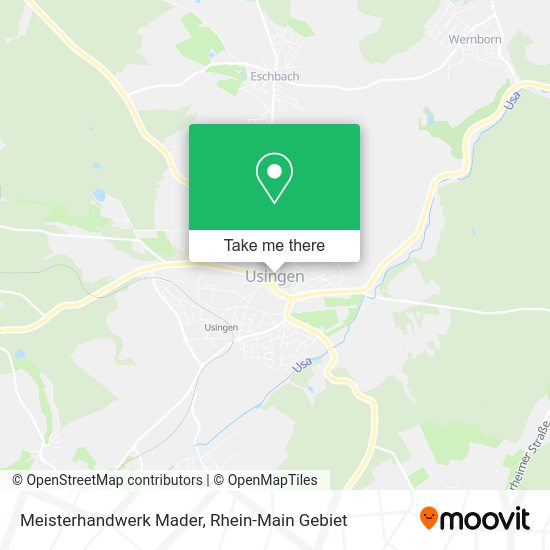 Meisterhandwerk Mader map