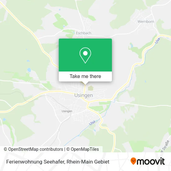 Карта Ferienwohnung Seehafer
