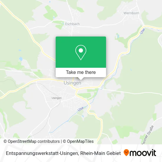 Карта Entspannungswerkstatt-Usingen