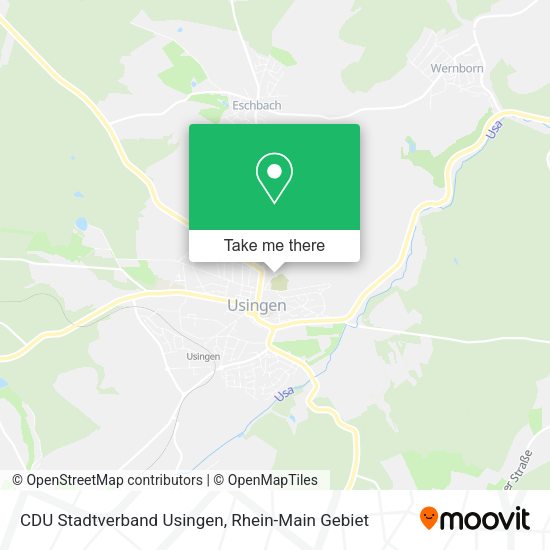 Карта CDU Stadtverband Usingen