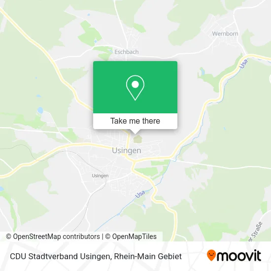 Карта CDU Stadtverband Usingen