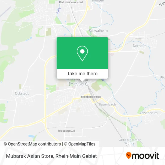 Карта Mubarak Asian Store