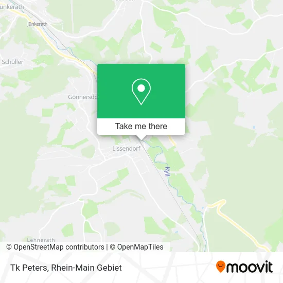Tk Peters map