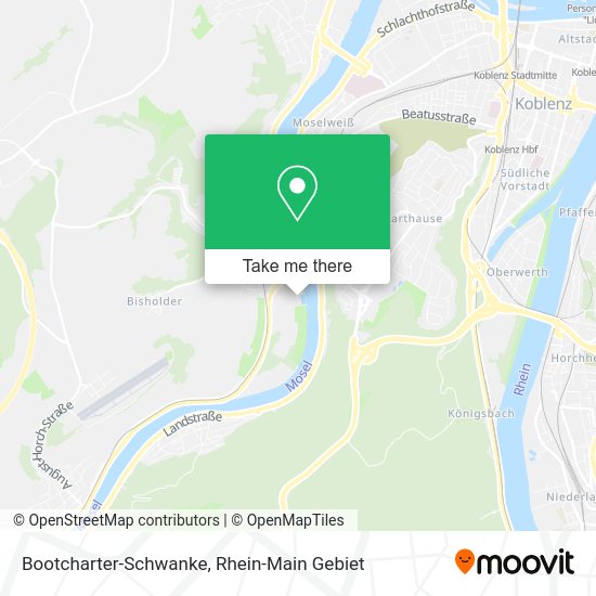 Карта Bootcharter-Schwanke