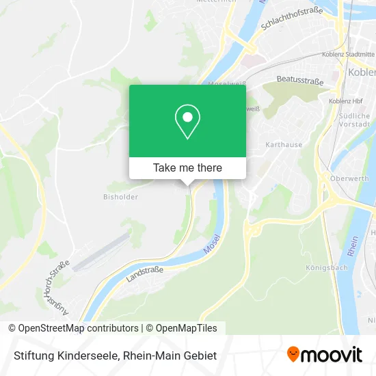 Карта Stiftung Kinderseele