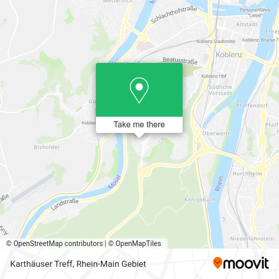 Карта Karthäuser Treff