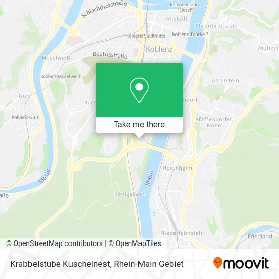 Карта Krabbelstube Kuschelnest