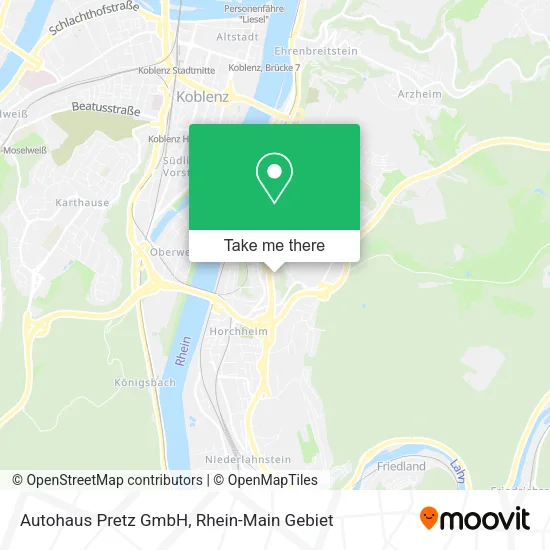 Карта Autohaus Pretz GmbH