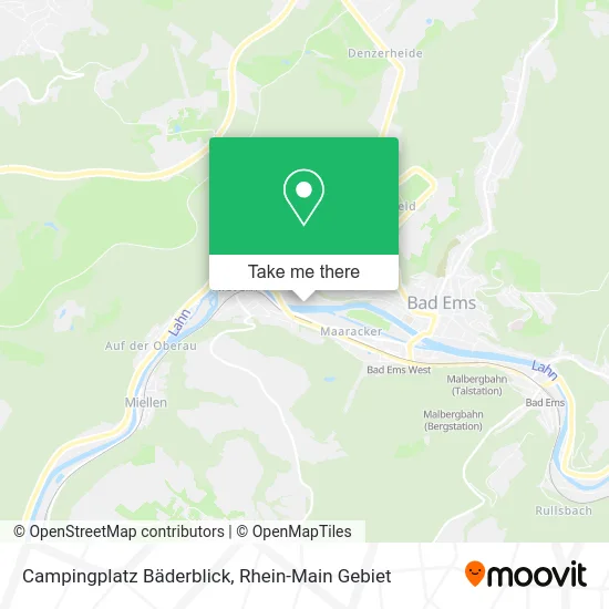 Карта Campingplatz Bäderblick