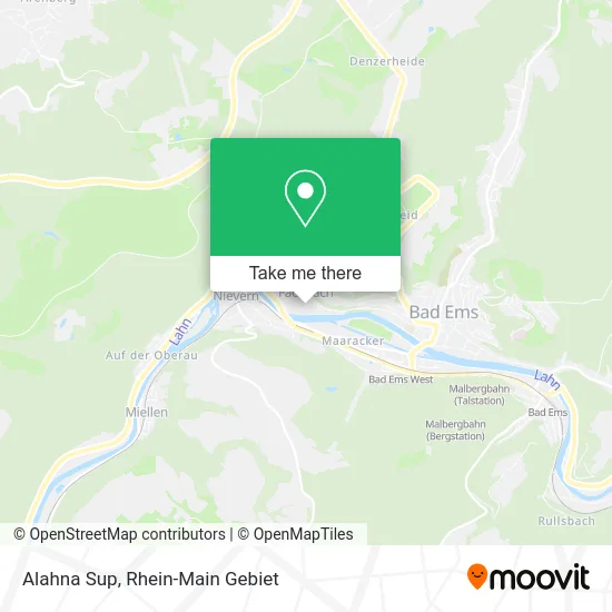 Карта Alahna Sup