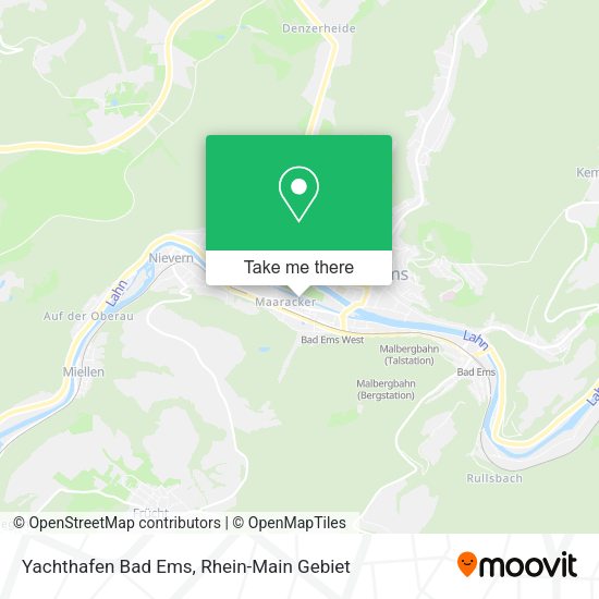 Карта Yachthafen Bad Ems