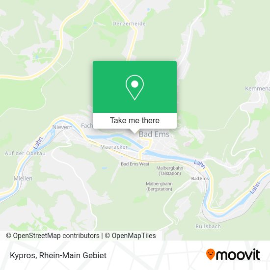 Карта Kypros