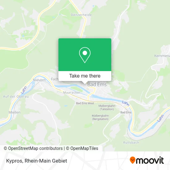 Карта Kypros