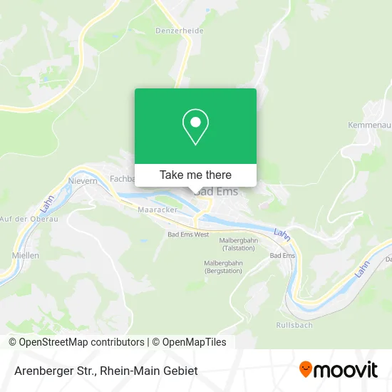 Карта Arenberger Str.