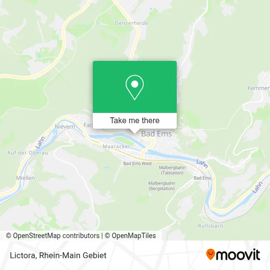 Lictora map