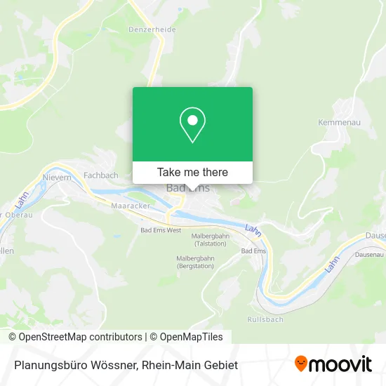 Карта Planungsbüro Wössner