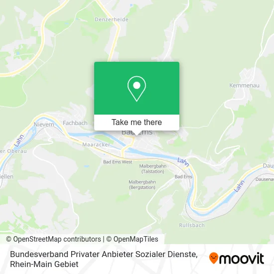 Bundesverband Privater Anbieter Sozialer Dienste map