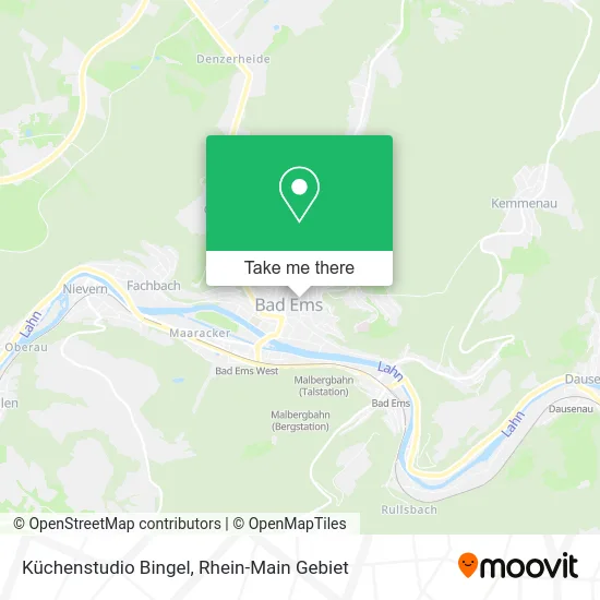 Карта Küchenstudio Bingel