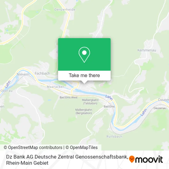 Карта Dz Bank AG Deutsche Zentral Genossenschaftsbank