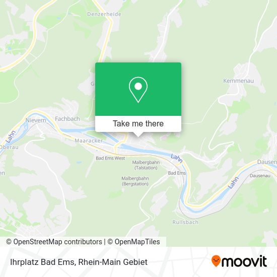 Карта Ihrplatz Bad Ems