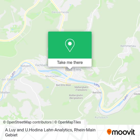Карта A.Luy and U.Hodina Lahn-Analytics