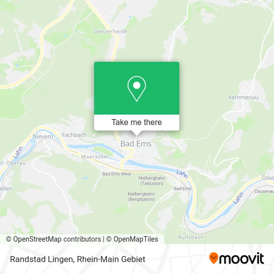 Карта Randstad Lingen