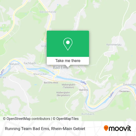 Карта Running Team Bad Ems