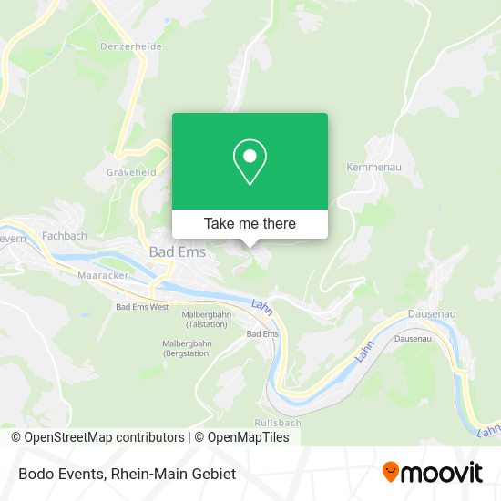 Карта Bodo Events