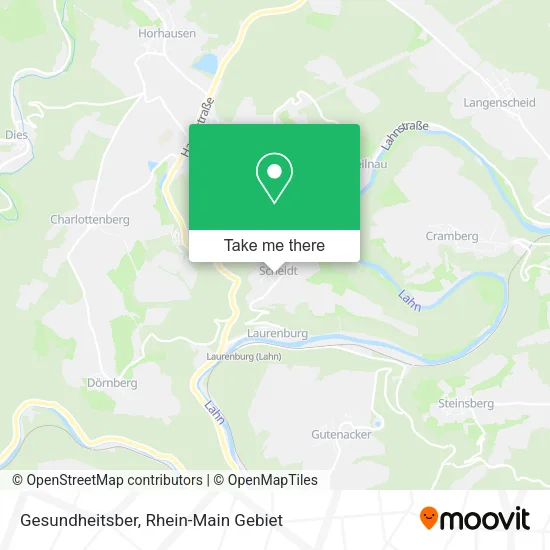Карта Gesundheitsber