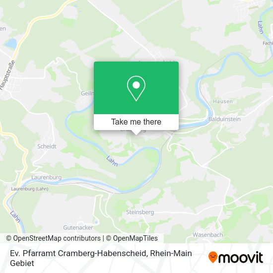Карта Ev. Pfarramt Cramberg-Habenscheid