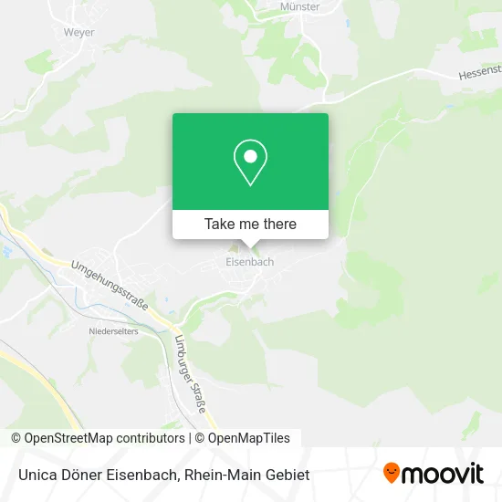Карта Unica Döner Eisenbach