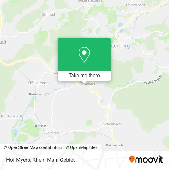 Карта Hof Myers