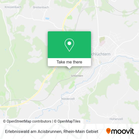 Карта Erlebniswald am Acisbrunnen