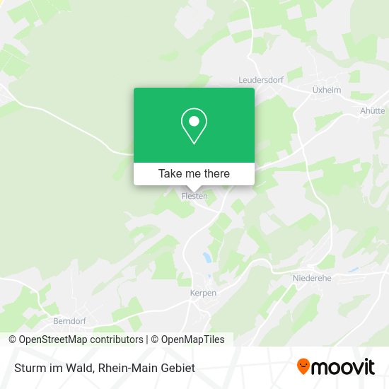 Карта Sturm im Wald