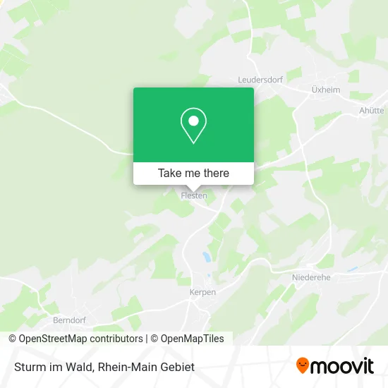 Карта Sturm im Wald