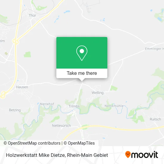 Карта Holzwerkstatt Mike Dietze