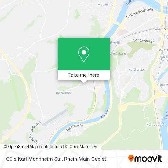 Карта Güls Karl-Mannheim-Str.