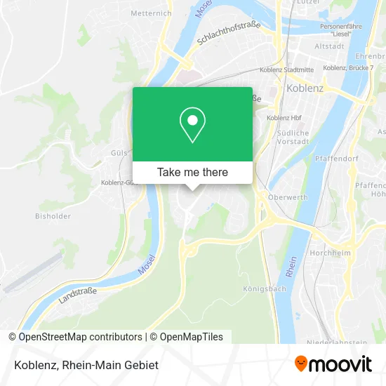 Карта Koblenz