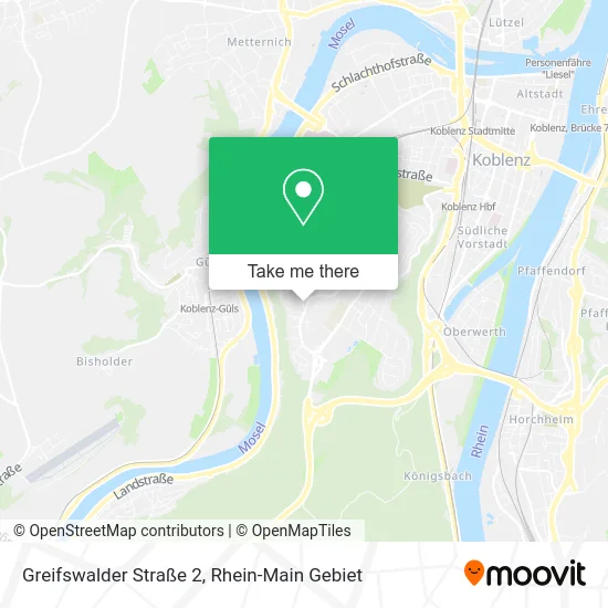 Greifswalder Straße 2 map