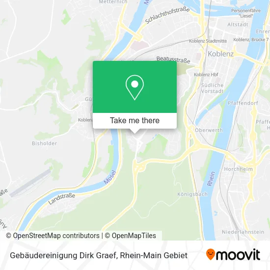 Карта Gebäudereinigung Dirk Graef