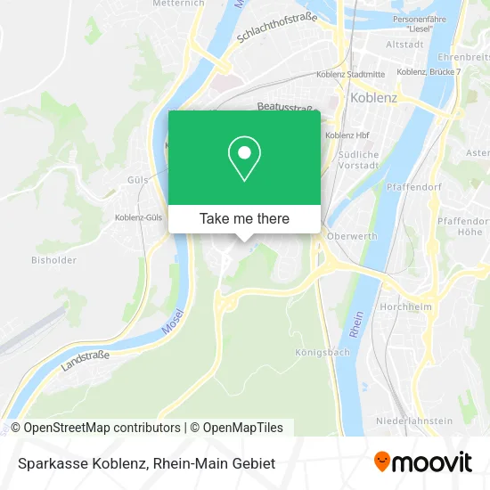 Карта Sparkasse Koblenz