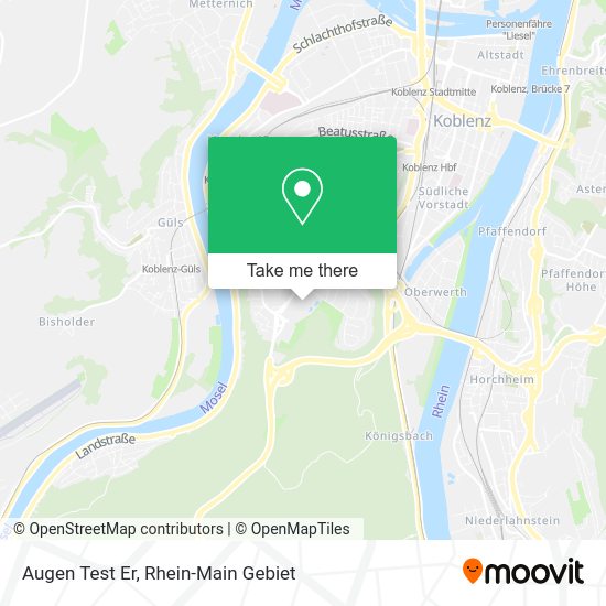 Карта Augen Test Er