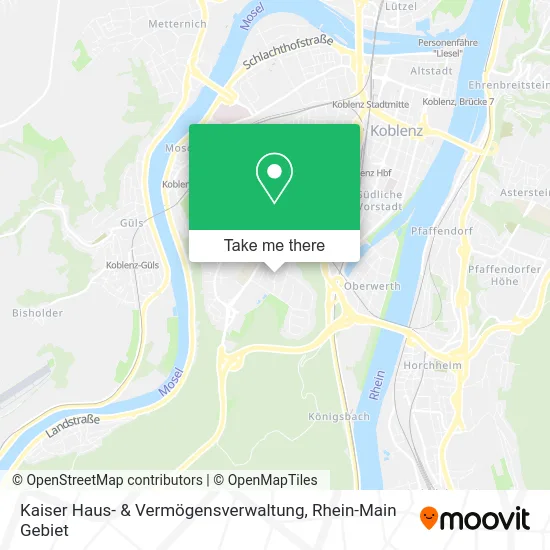 Карта Kaiser Haus- & Vermögensverwaltung