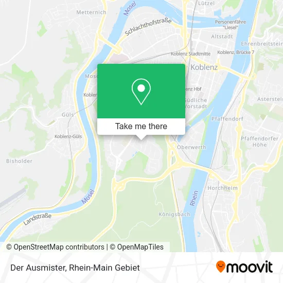 Карта Der Ausmister