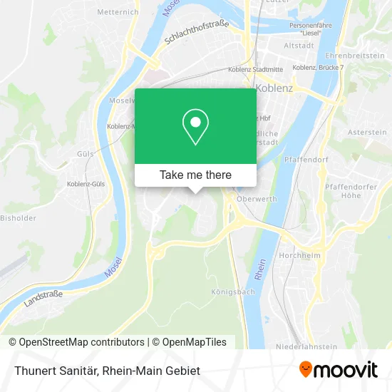 Карта Thunert Sanitär