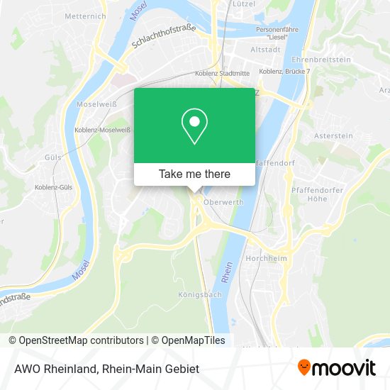 Карта AWO Rheinland