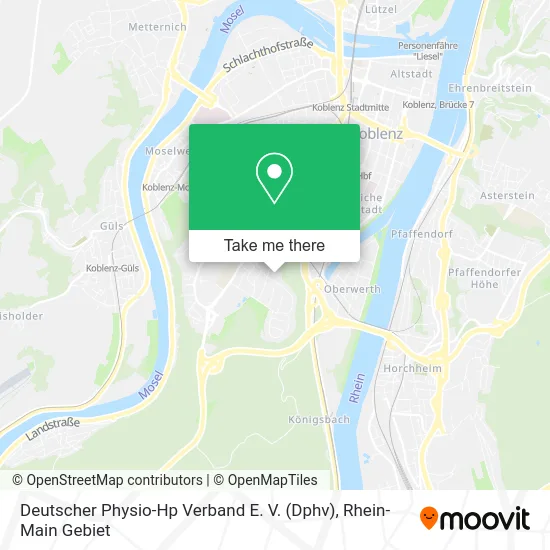 Карта Deutscher Physio-Hp Verband E. V. (Dphv)