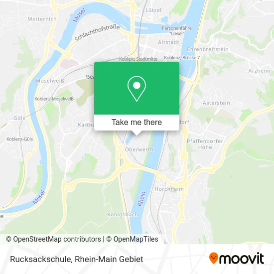 Карта Rucksackschule