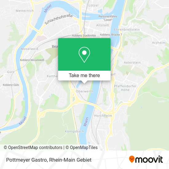 Карта Pottmeyer Gastro