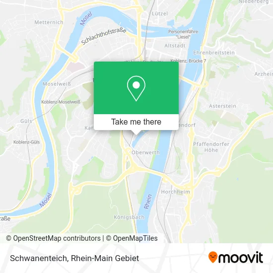 Карта Schwanenteich